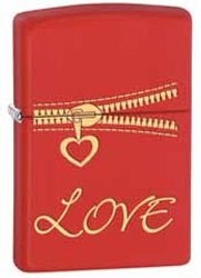 

Зажигалка Zippo Zipper love 28721, Красный