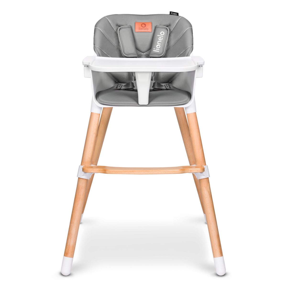 Стул для кормления Lionelo Koen Grey Stone стол стул mowbaby crispy rh150 grey