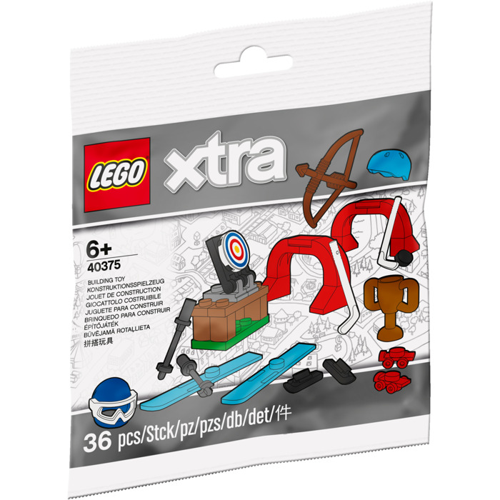 Конструктор Lego набор кубиков и аксессуаров Спорт 40375, 36 дет