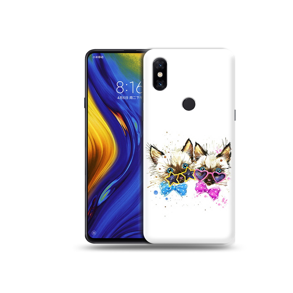 

Чехол MyPads Tocco для Xiaomi Mi Mix 3 милые котята (PT119757.326.474), Прозрачный, Tocco