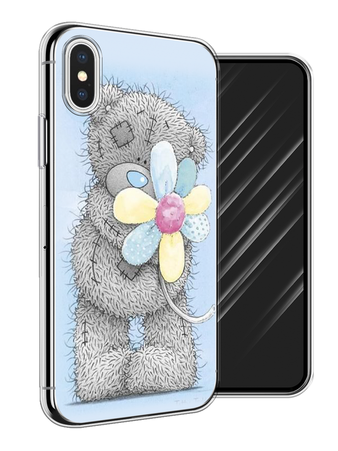 

Чехол Awog на Apple iPhone XS (10S) / Айфон XS (10S) "Me to you с ромашкой", Разноцветный, 11850-2