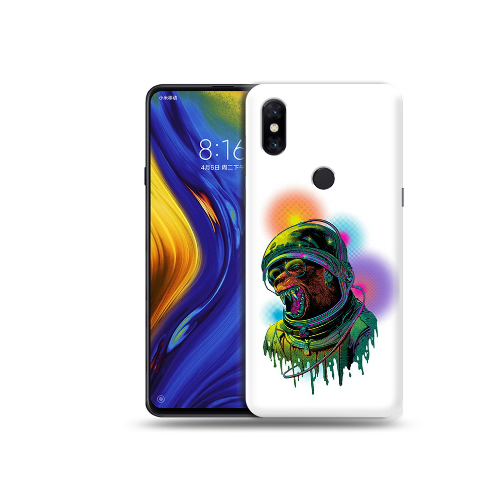

Чехол MyPads Tocco для Xiaomi Mi Mix 3 медведь космонавт (PT119757.326.466), Прозрачный, Tocco