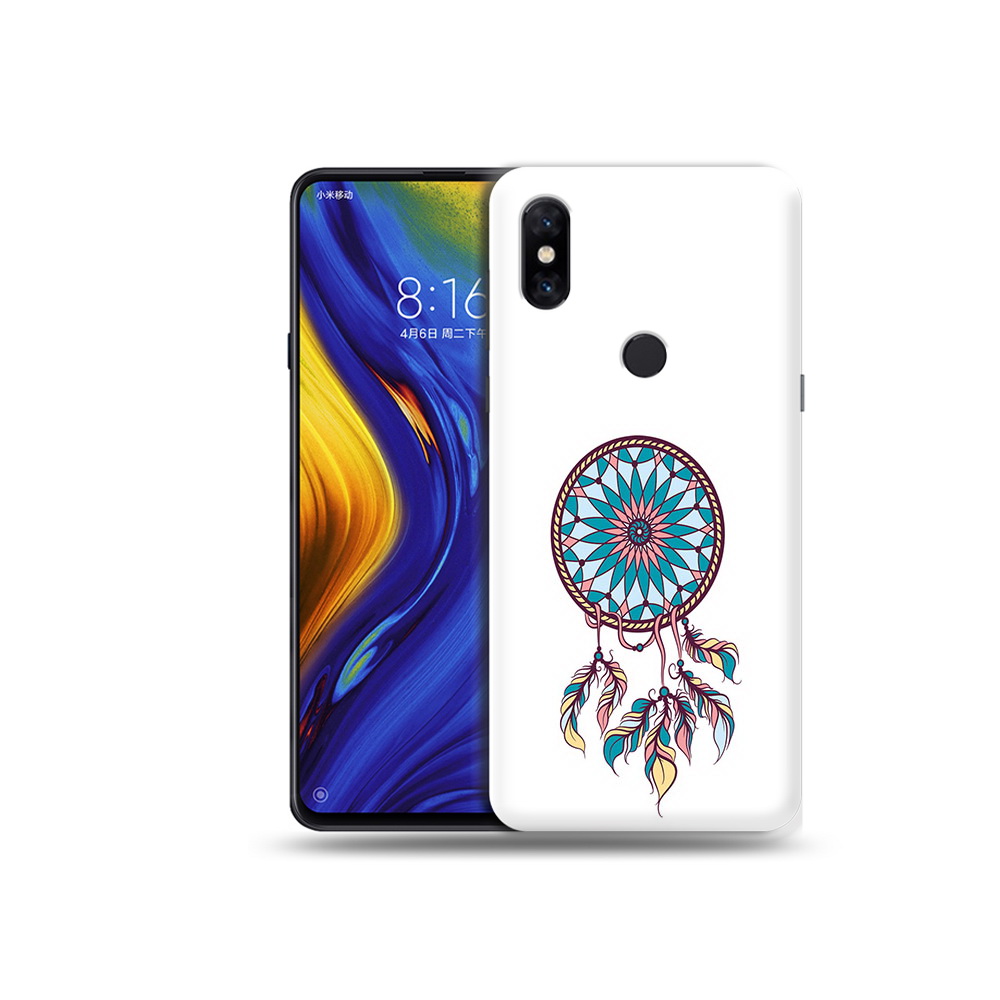 

Чехол MyPads Tocco для Xiaomi Mi Mix 3 ловец снов синий (PT119757.326.443), Прозрачный, Tocco