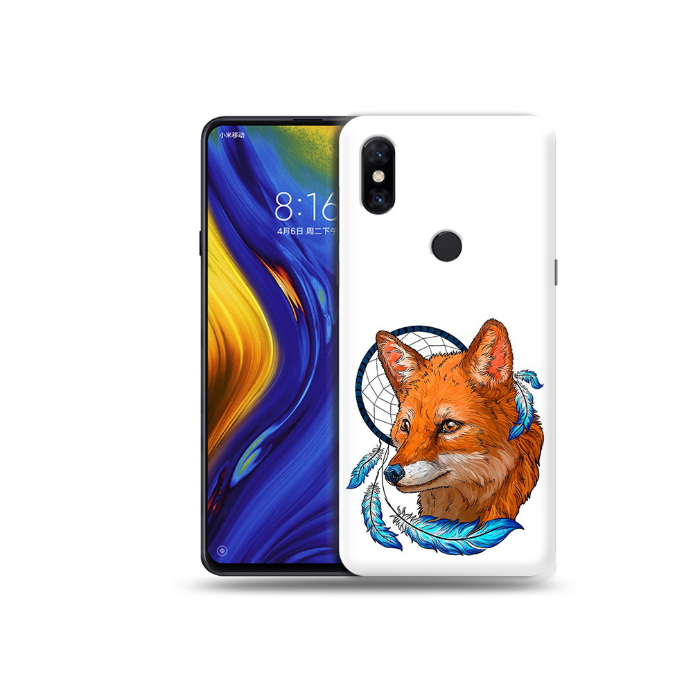 

Чехол MyPads Tocco для Xiaomi Mi Mix 3 лиса и ловец снов (PT119757.326.438), Прозрачный, Tocco