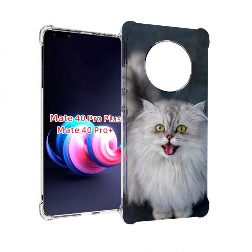 Чехол MyPads порода кошки британская длинная для Huawei Mate 40 Pro+ Plus