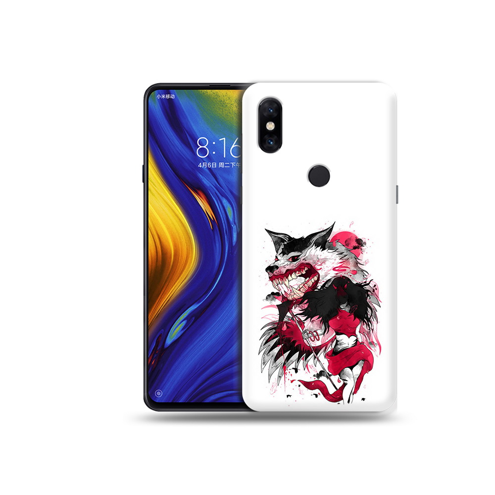 

Чехол MyPads Tocco для Xiaomi Mi Mix 3 красная шапочка (PT119757.326.410), Прозрачный, Tocco