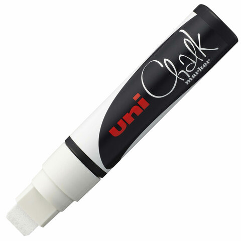 

Маркер меловой UNI Chalk, 15 мм, белый, PWE-17K WHITE, 2 шт