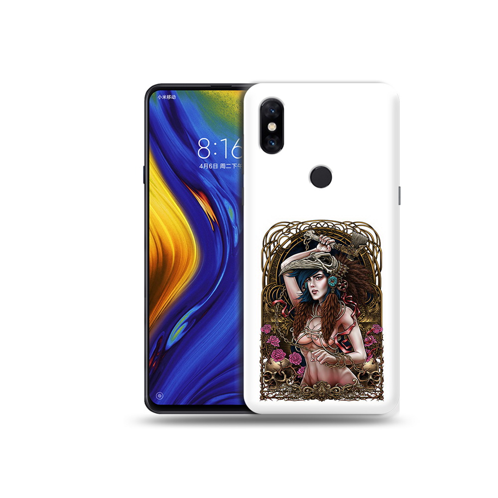 

Чехол MyPads Tocco для Xiaomi Mi Mix 3 красивая девушка рисунок (PT119757.326.407), Прозрачный, Tocco