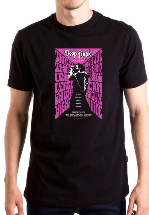 

Футболка унисекс NoBrand Deep Purple Ian Gillan черная L, Черный, Deep Purple Ian Gillan