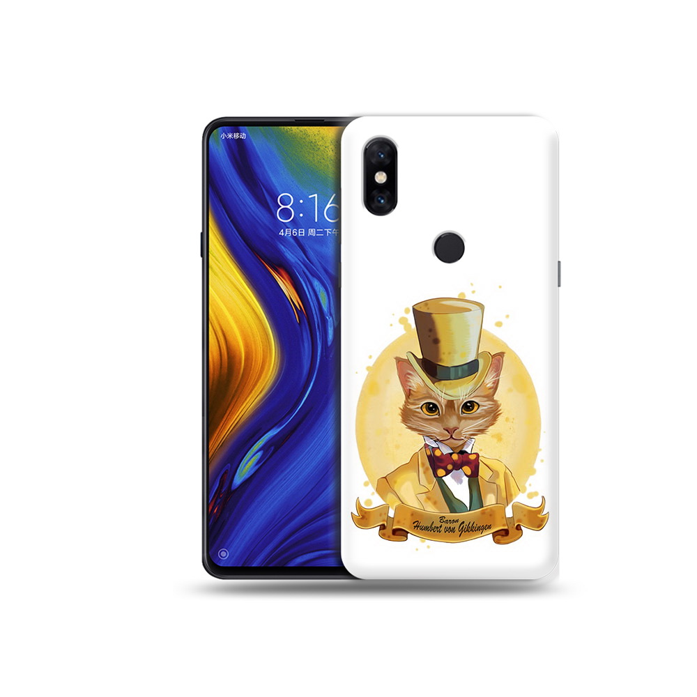 

Чехол MyPads Tocco для Xiaomi Mi Mix 3 кот юрист (PT119757.326.401), Прозрачный, Tocco