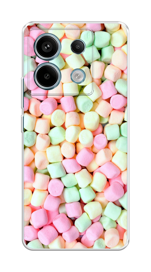 

Чехол Awog на Poco X6 "Marshmallows", Зеленый;желтый;розовый, 321550-1
