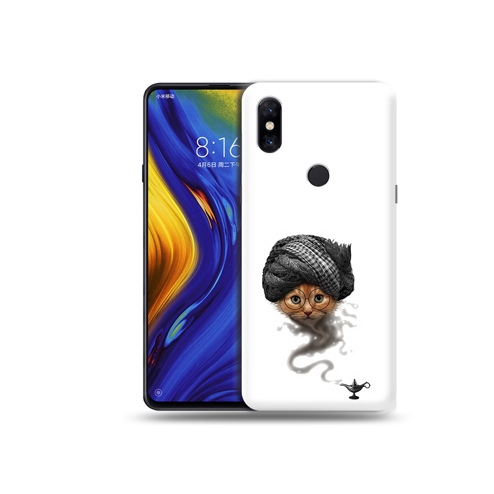 

Чехол MyPads Tocco для Xiaomi Mi Mix 3 кот джин (PT119757.326.398), Прозрачный, Tocco