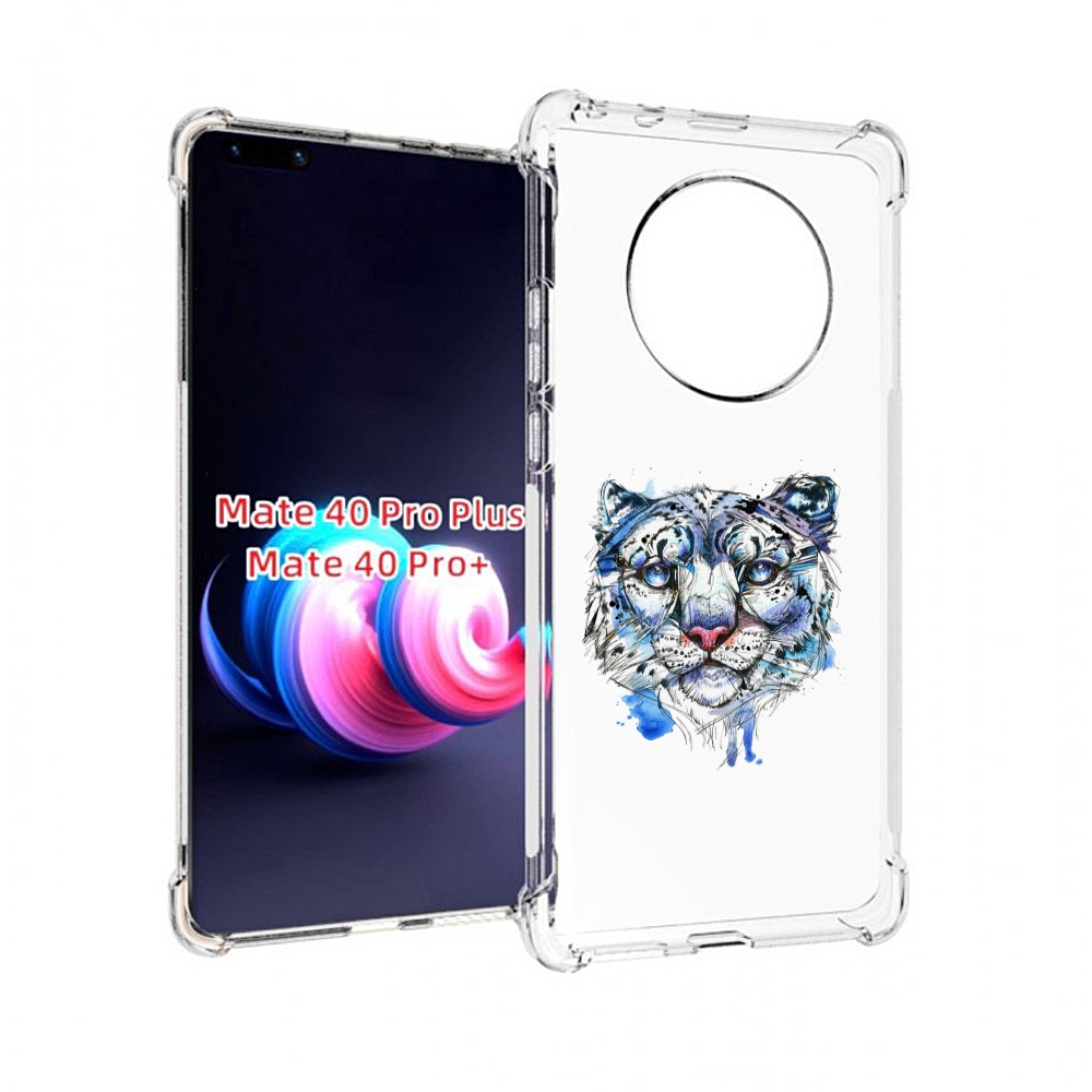 

Чехол MyPads водяной тигр для Huawei Mate 40 Pro+ Plus, Прозрачный, Tocco