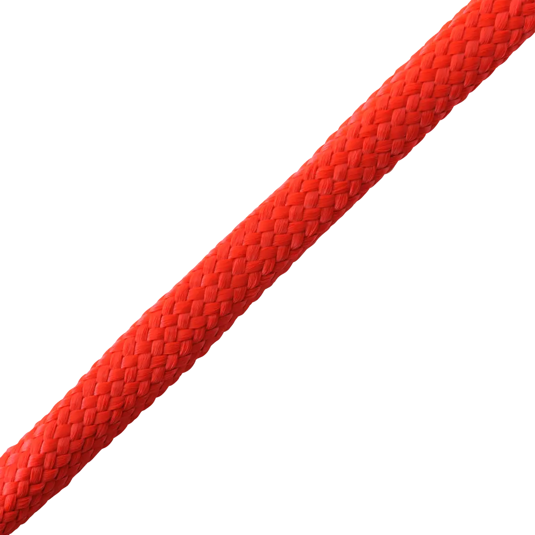 Шнур плетеный 6 мм полипропиленовый, цвет красный, 10 м/уп. STANDERS шнур вощеный из полиэстра d 0 5мм l 50м ярко красный