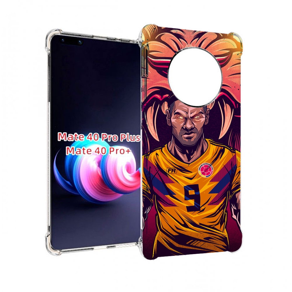 

Чехол MyPads парень-тигр-красный для Huawei Mate 40 Pro+ Plus, Прозрачный, Tocco
