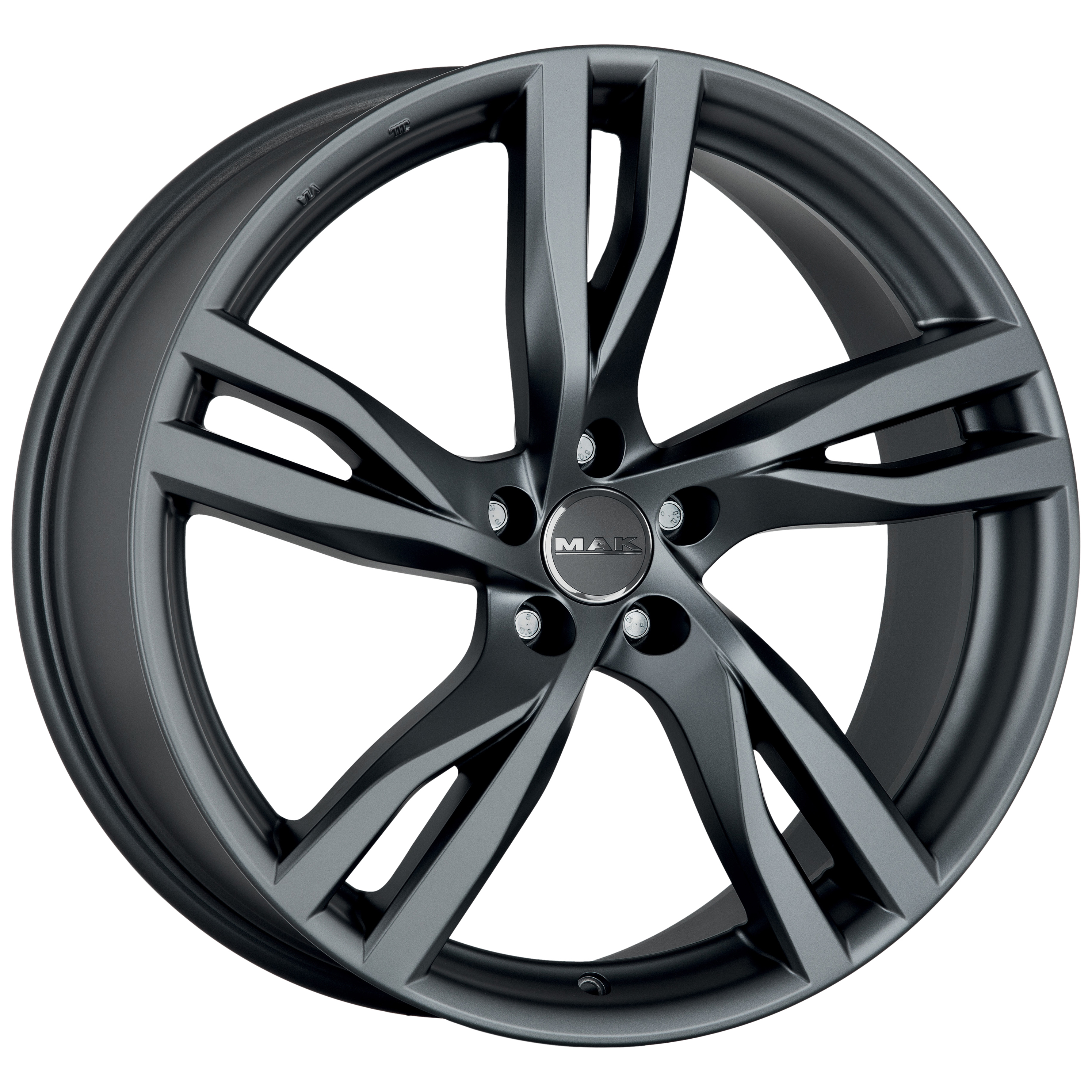 

Колесный диск 9x20/5x108 ET38,5 D63,4 Stockholm Matt titanium, Черный