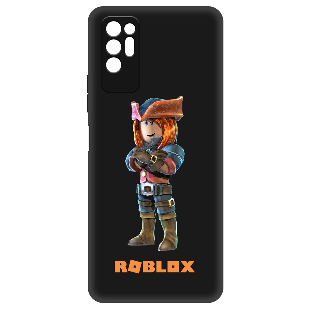 Чехол-накладка Krutoff Soft Case Roblox-Эзебель для TECNO Pova 2 черный