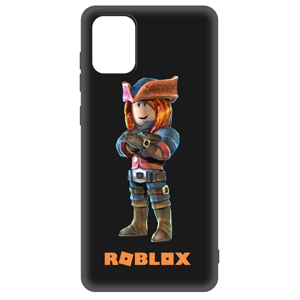 Чехол-накладка Krutoff Soft Case Roblox-Эзебель для Samsung Galaxy A71 (A715) черный