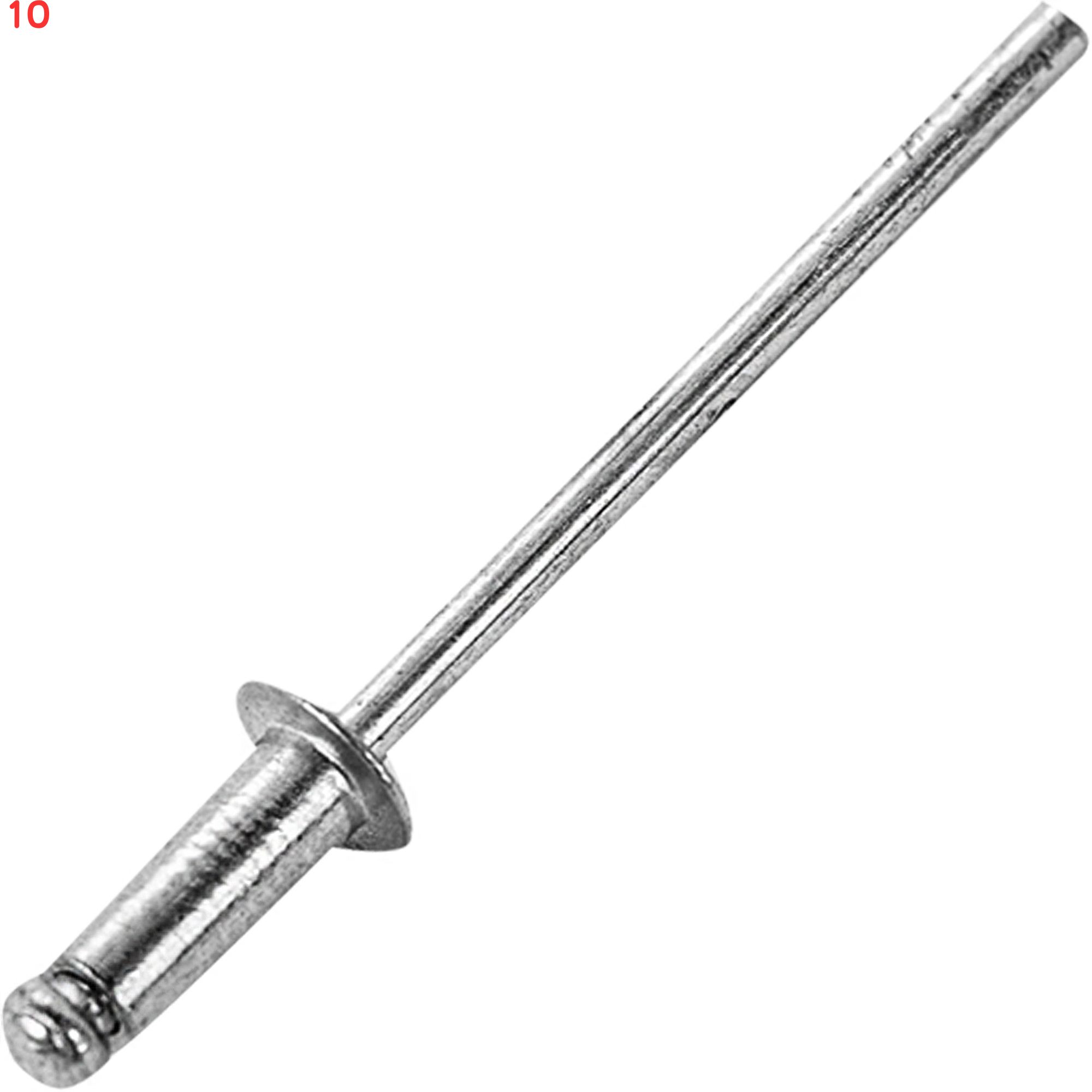 

Заклёпка 4.8x10 мм 50 шт. 10 шт., Заклёпка 4.8x10 мм 50 шт. (10 шт.)