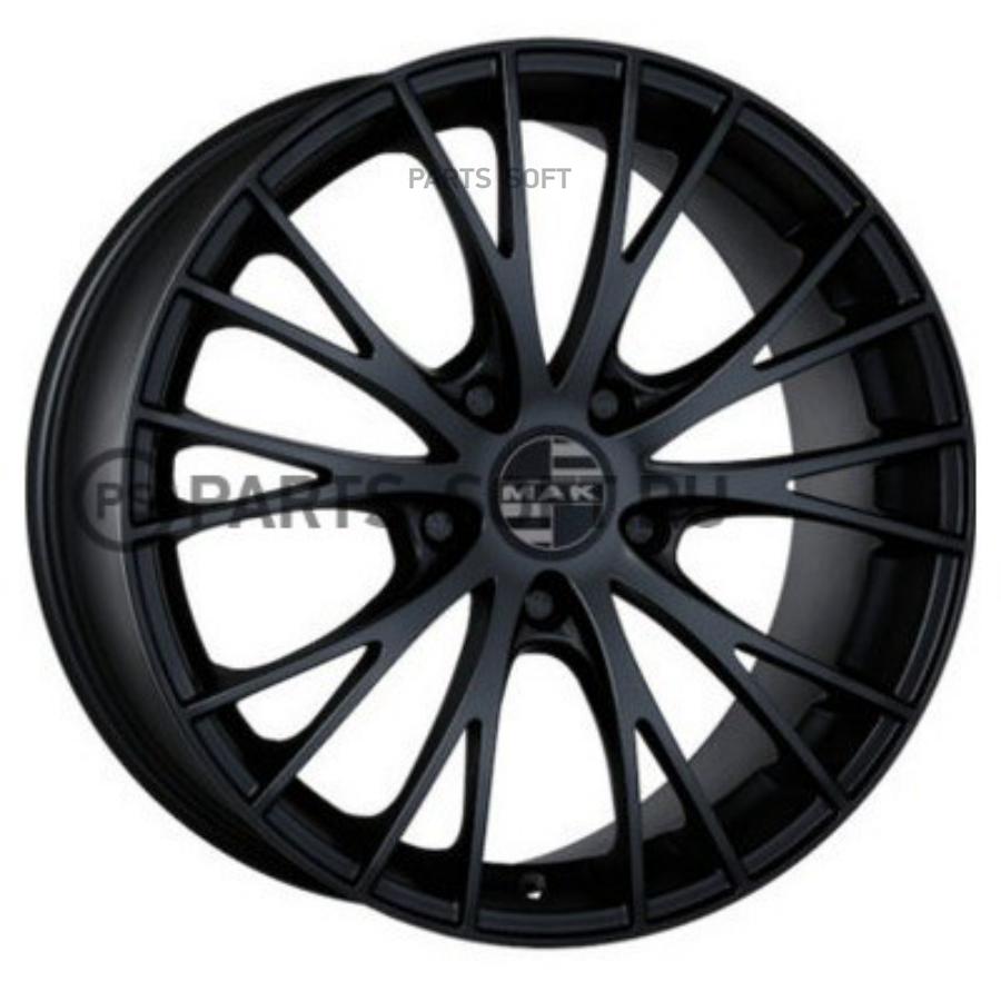 Колесный диск 9x21/5x112 ET26 D66,45 Rennen Matt Black