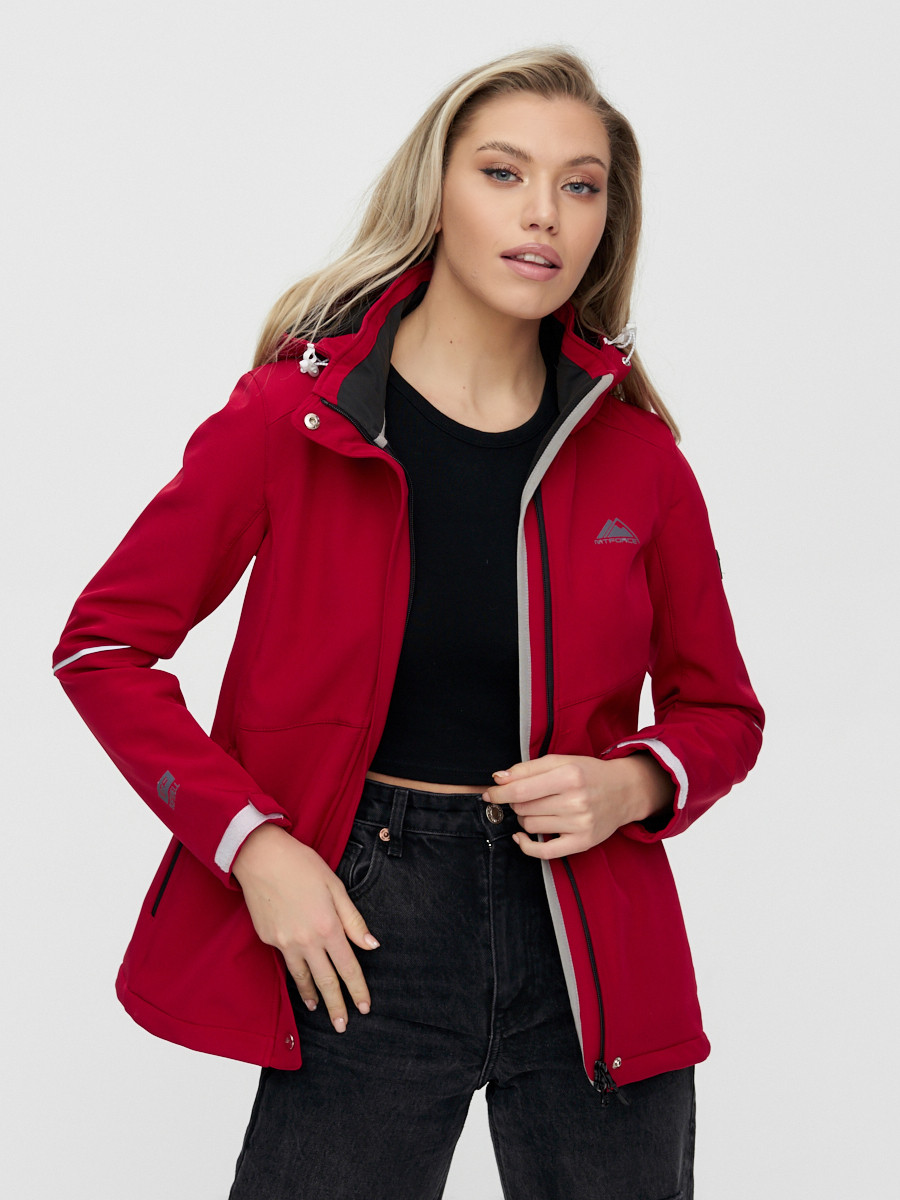 

Спортивная ветровка женская MTFORCE 2038 бордовая S, 2038