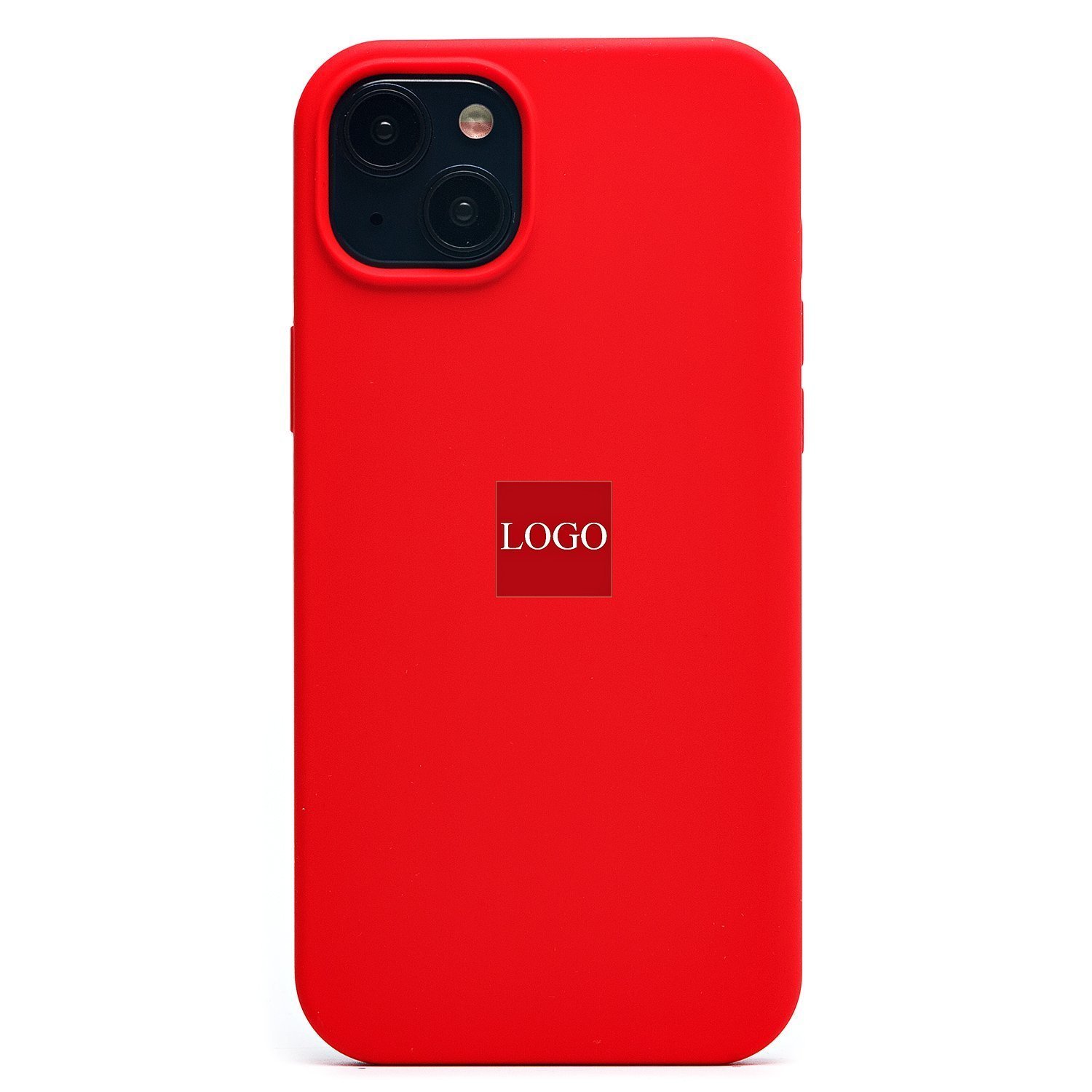 

Чехол для iPhone 15 Plus силиконовый Soft Touch <красный> (премиум)