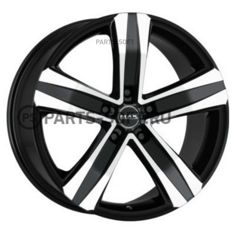 

Колесный диск 7x17/5x114,3 ET42 D66,1 Stone 5 Black mirror