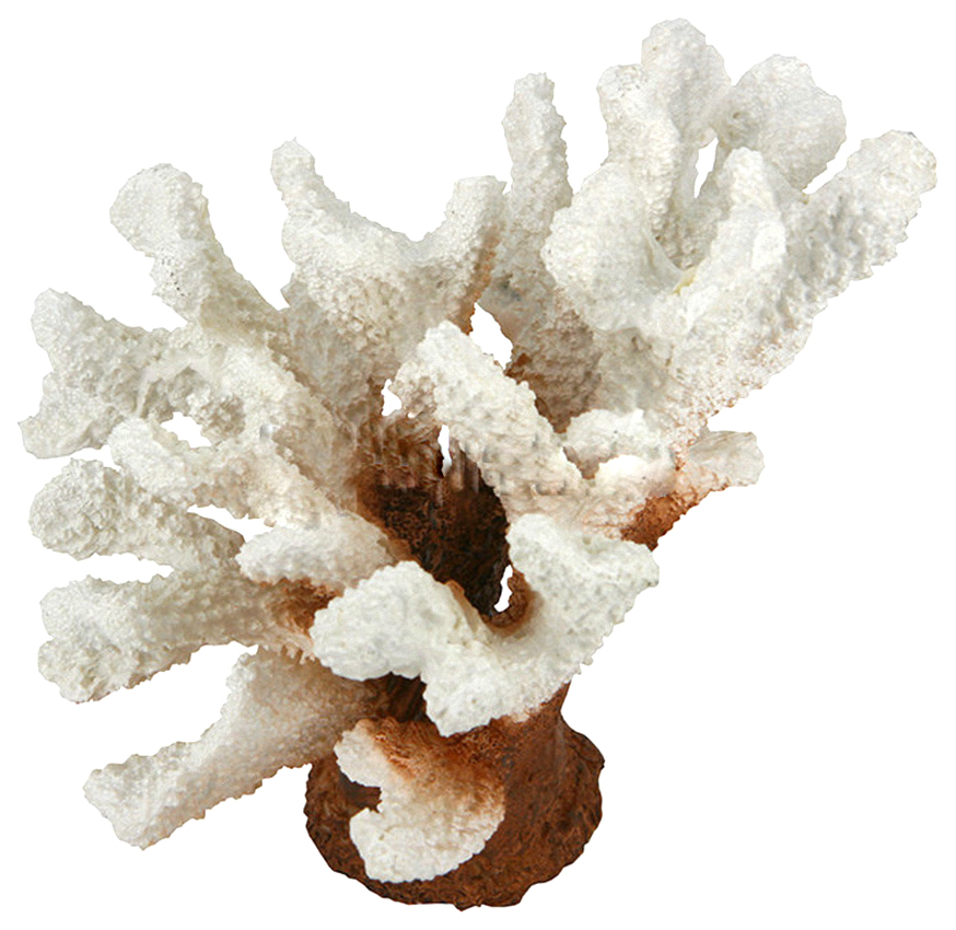 Коралл пластиковый Vitality SH9202W, белый, 13x5x11 см
