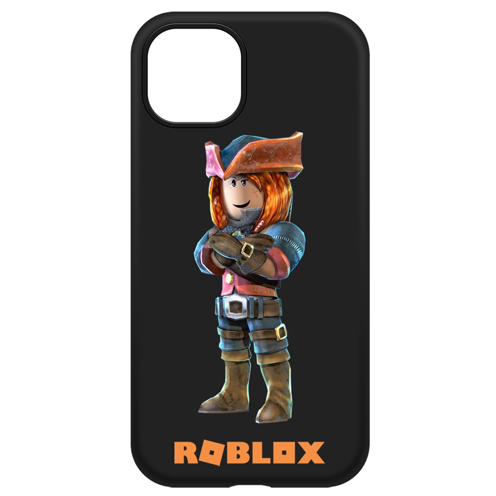 

Чехол-накладка Krutoff Soft Case Roblox-Эзебель для iPhone 13 черный