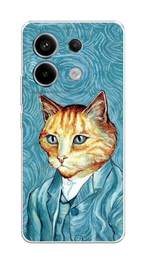 

Чехол Awog на Poco X6 "Кот Ван Гог", Голубой;коричневый, 321550-1