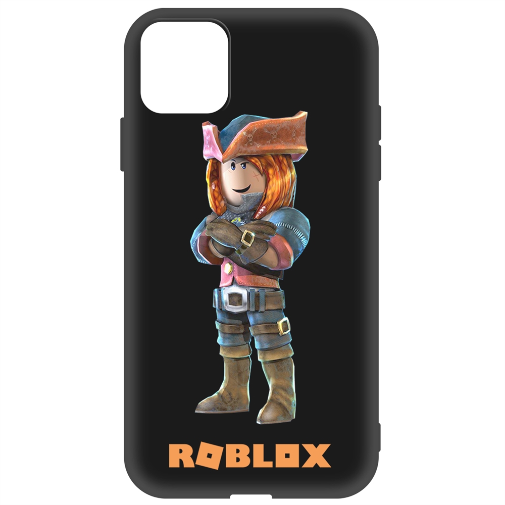 

Чехол-накладка Krutoff Soft Case Roblox-Эзебель для iPhone 11 черный