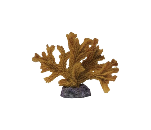 Коралл пластиковый Vitality MA117MY, желтый, 17х9х13 см
