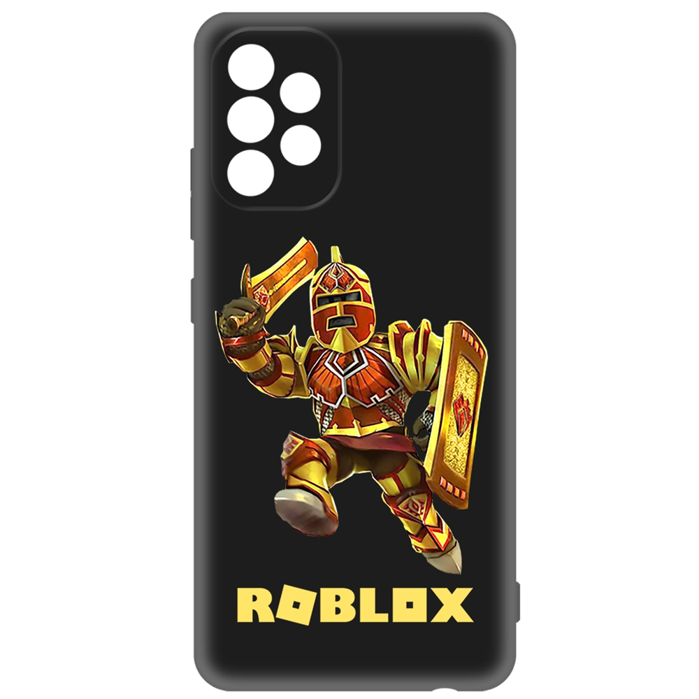 Чехол-накладка Krutoff Soft Case Roblox-Рэдклифф для Samsung Galaxy A32 (A325) черный