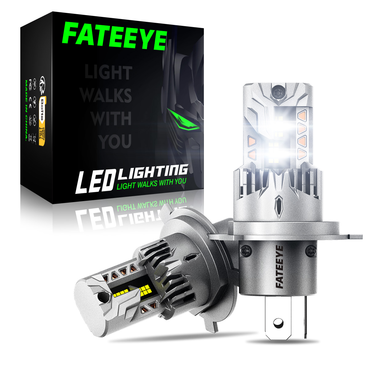 Автомобильная светодиодная лампа FATEEYE H4 (A700-F5-H4)