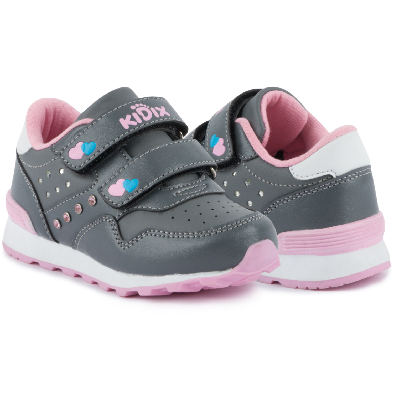 фото Кроссовки kidix hxfw20-3 grey pink р.31