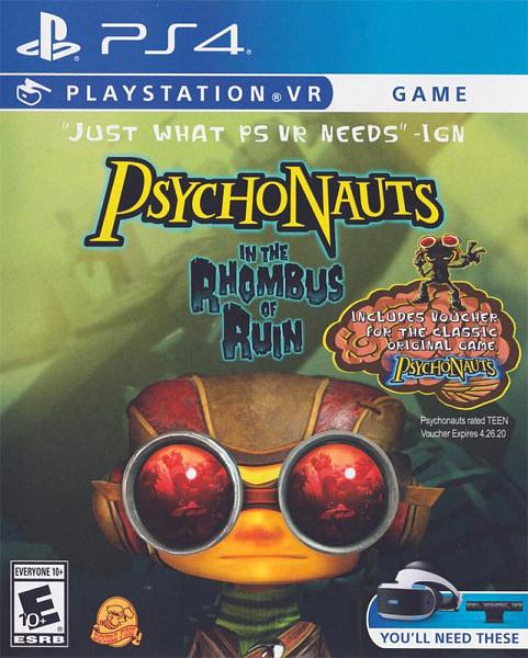 

Игра Psychonauts In The Rhombus of Ruin PS4 PSVR