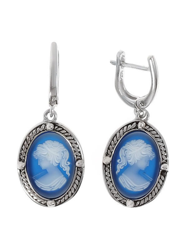 

Серьги из серебра с агатом Balex Jewellery 2448930033, 2448930033