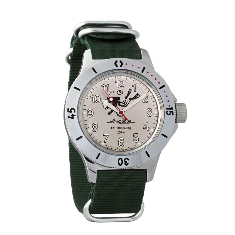 Наручные часы мужские Восток 120658 зеленые