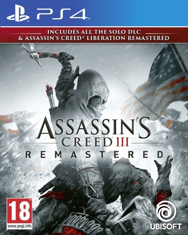 Игра Assassin's Creed III Обновленная версия (PS4, русская версия)