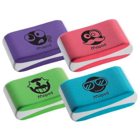 

Ластик MAPED "Essentials Soft Color", арт. 227328 - (40 шт.)
