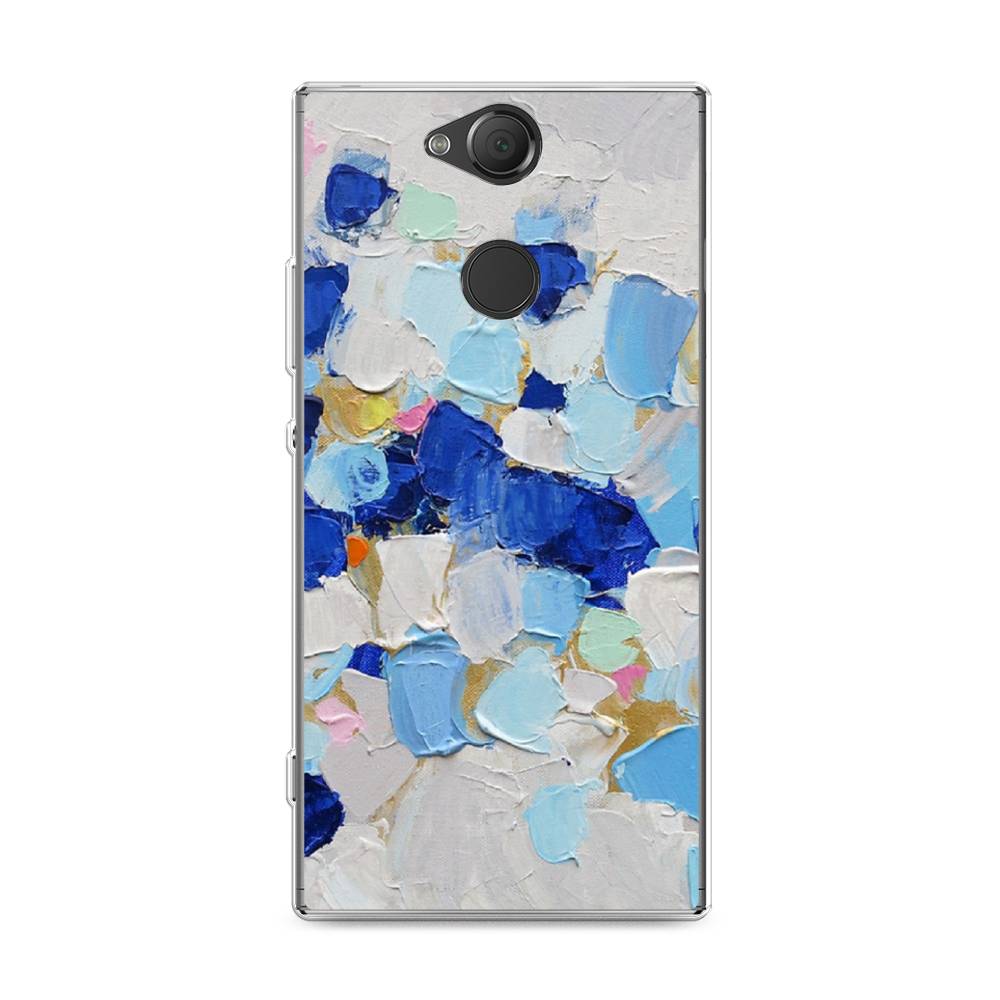 

Чехол Awog на Sony Xperia XA2 Plus "Холст сине-белый", Разноцветный, 53550-10