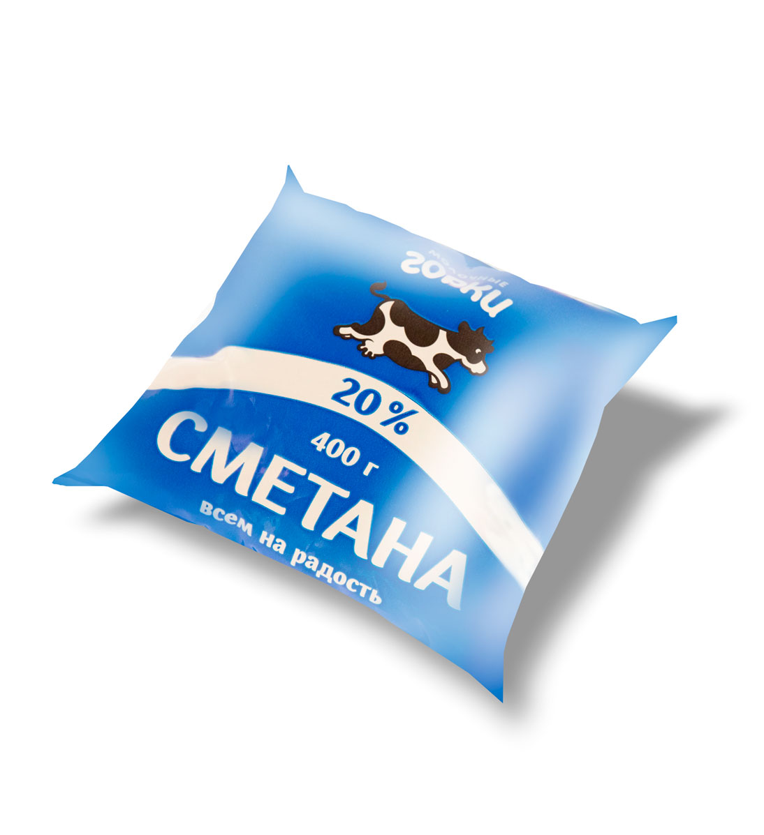 

Бзмж сметана молочные горки 20% пленка 400г