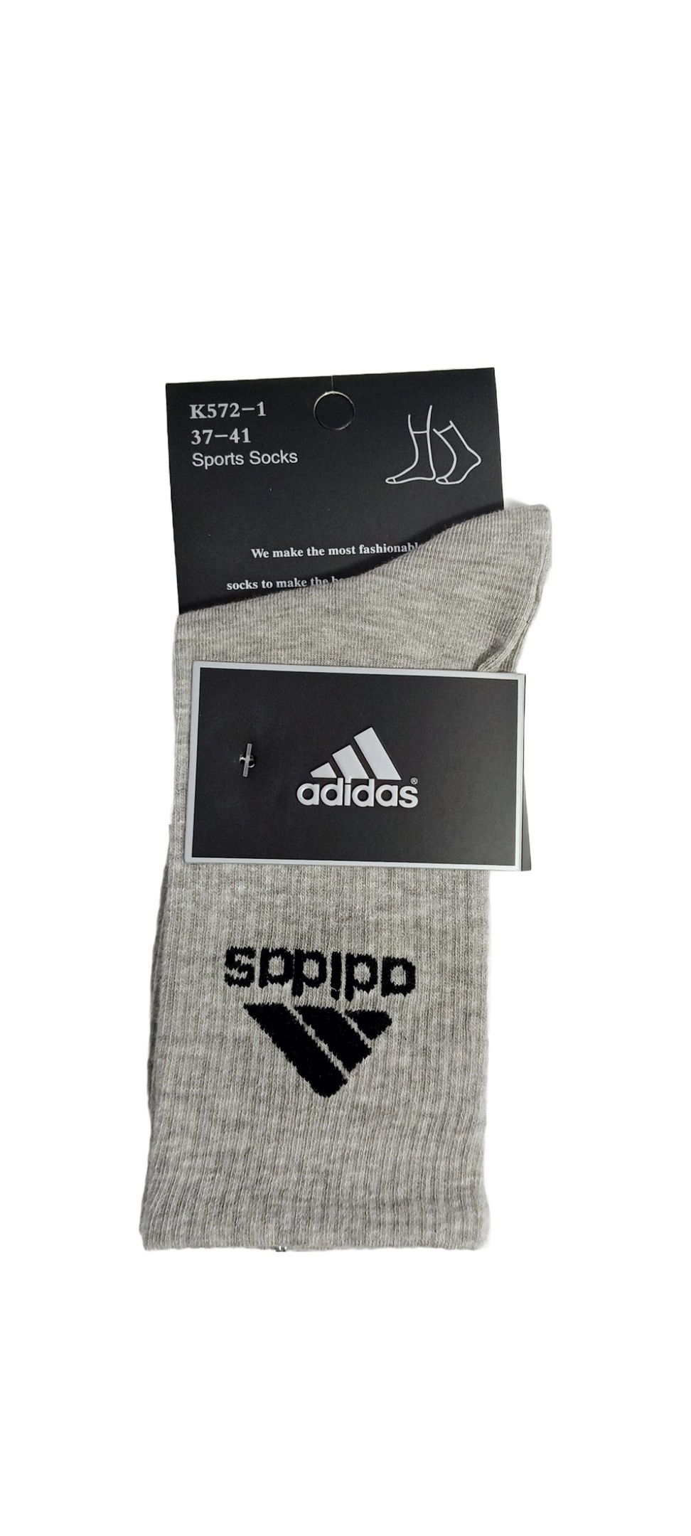 Носки женские Adidas Originals sok серые 37-41