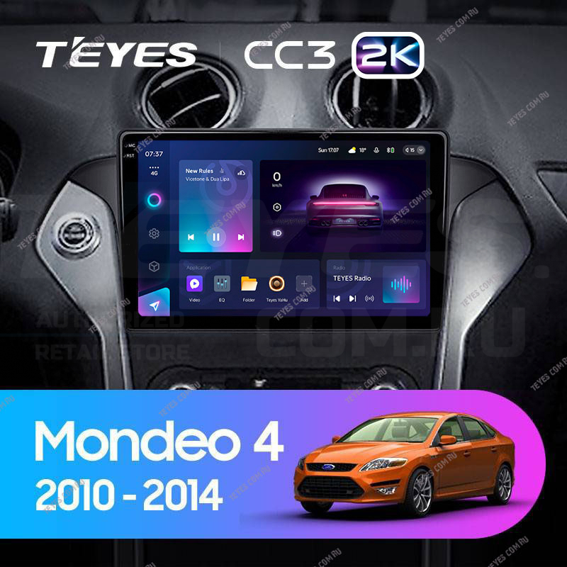 

Штатная магнитола Teyes CC3 2K 4/32 Ford Mondeo 4 (2011-2014), CC3 2K