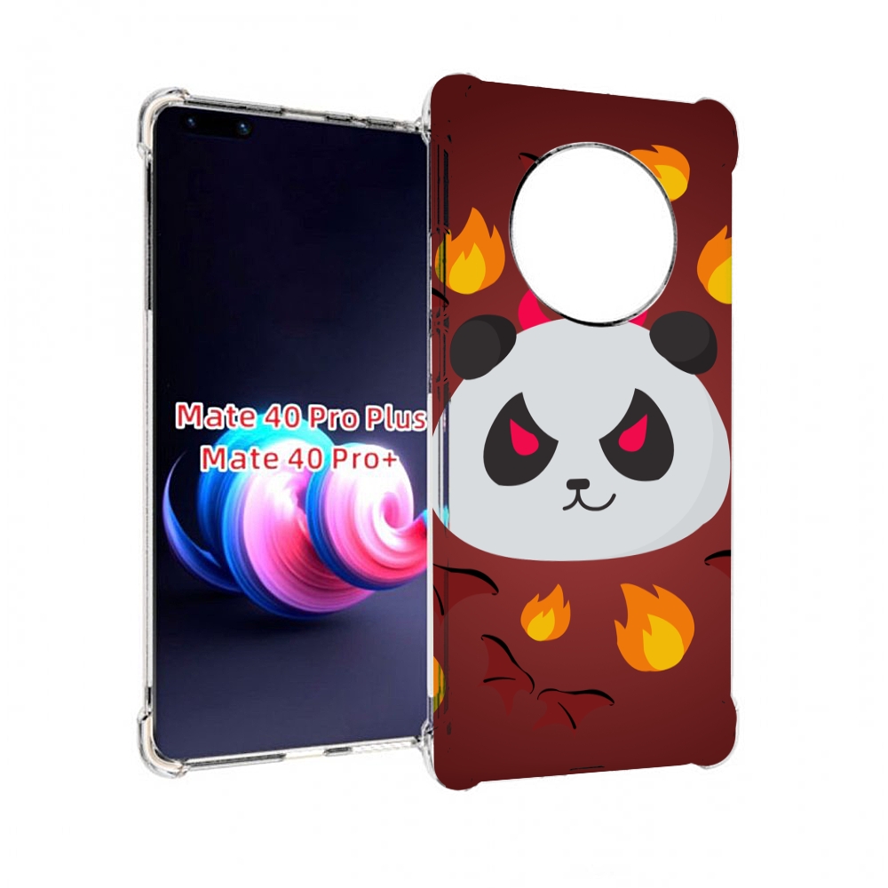

Чехол MyPads огненная-панда для Huawei Mate 40 Pro+ Plus, Прозрачный, Tocco