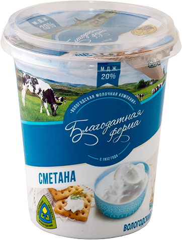

Бзмж сметана 20% п/ст 400г чмк