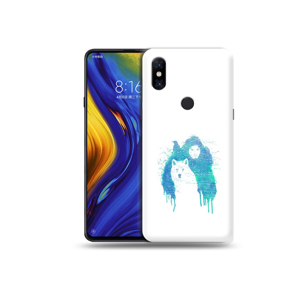 

Чехол MyPads Tocco для Xiaomi Mi Mix 3 джон сноу (PT119757.326.323), Прозрачный, Tocco