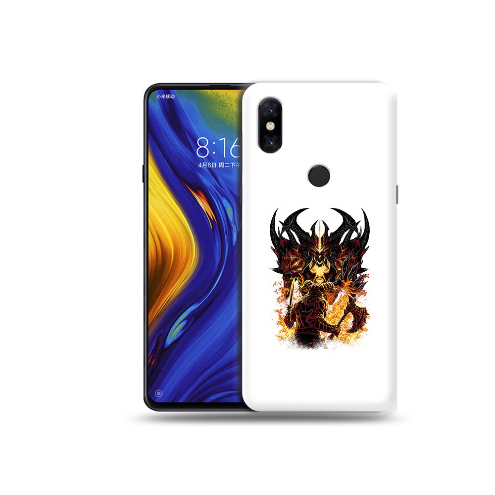 

Чехол MyPads Tocco для Xiaomi Mi Mix 3 демон shadow fiend (PT119757.326.318), Прозрачный, Tocco