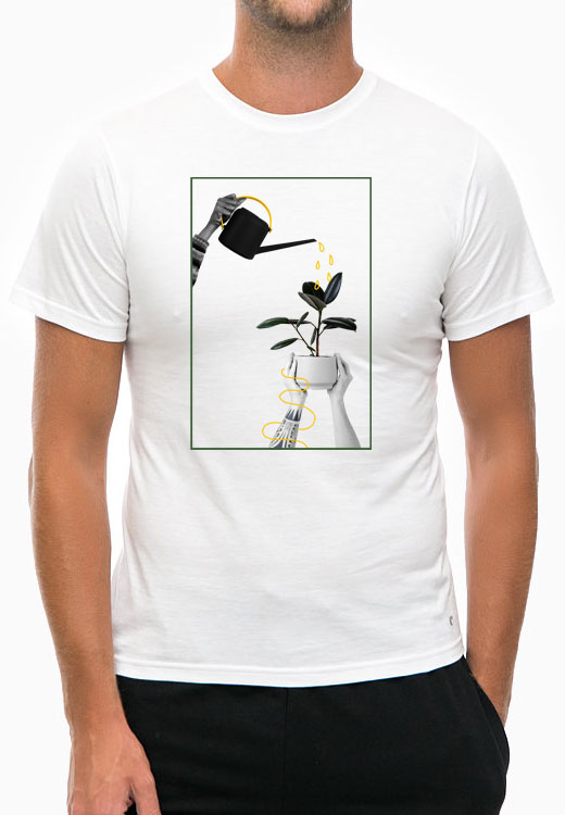 

Футболка унисекс NoBrand Collage Houseplant Gardening Hobby White белая XXXL, Белый, Collage Houseplant Gardening Hobby White