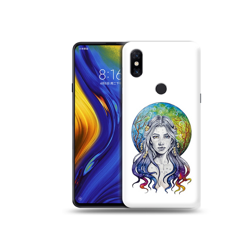 

Чехол MyPads Tocco для Xiaomi Mi Mix 3 девушка с красивыми волосами (PT119757.326.313), Прозрачный, Tocco